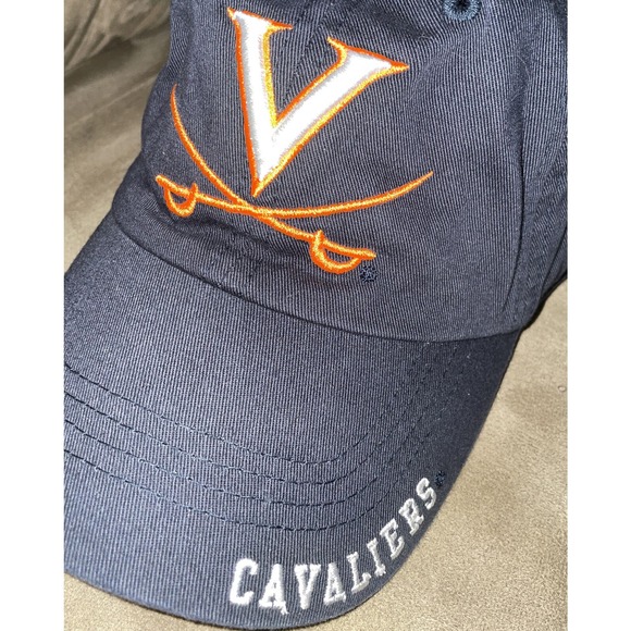 VIRGINIA CAVALIERS HAT Blue relaxed dad cap Cavs adjustable men/women - Picture 2 of 4